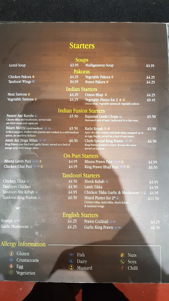 Menu Indian Brasserie-1