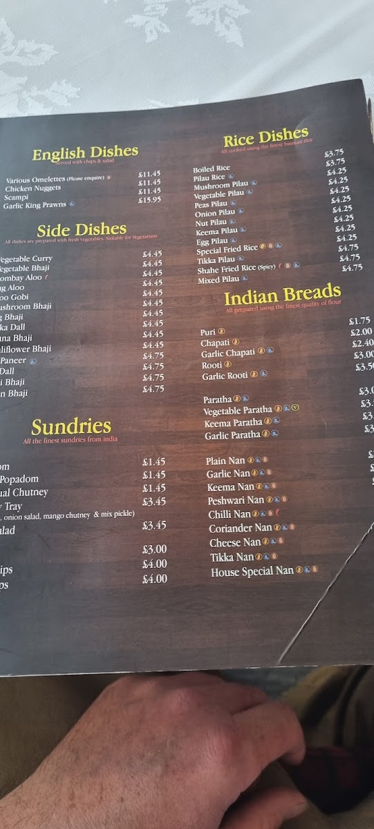 Menu Indian Brasserie-8