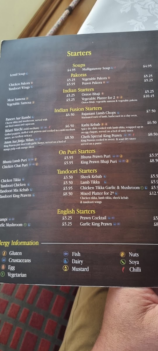Menu Indian Brasserie-9